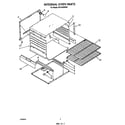 Whirlpool SF5140SRW8 internal oven diagram