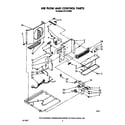 Whirlpool AC1012XM2 air flow and control diagram