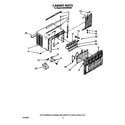 Whirlpool BHAC0500XS0 cabinet diagram