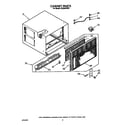 Whirlpool AC2904XW0 cabinet diagram