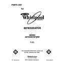 Whirlpool 3ET22DKXWW00 front cover diagram