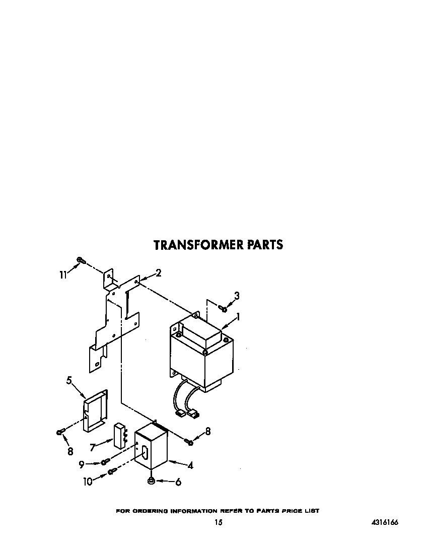 Whirlpool ARG483WP01 transformer diagram