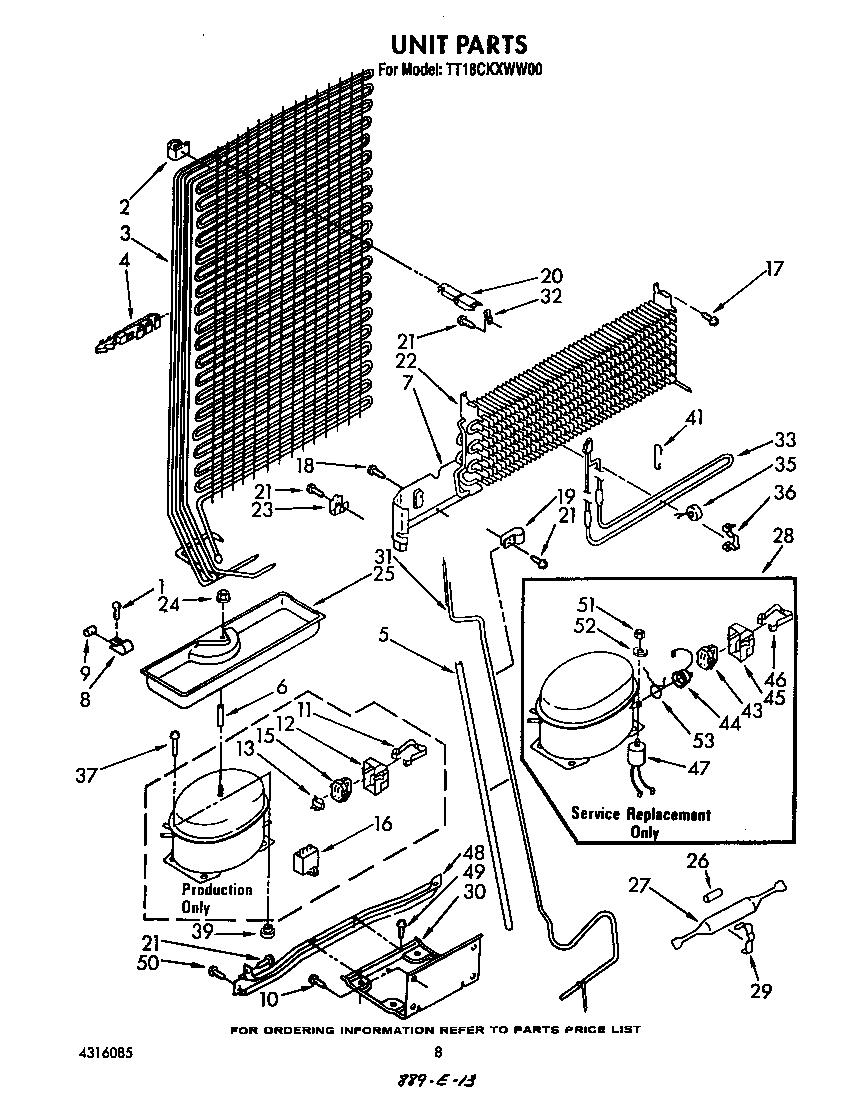 Estate TT18CKXWW00 unit diagram