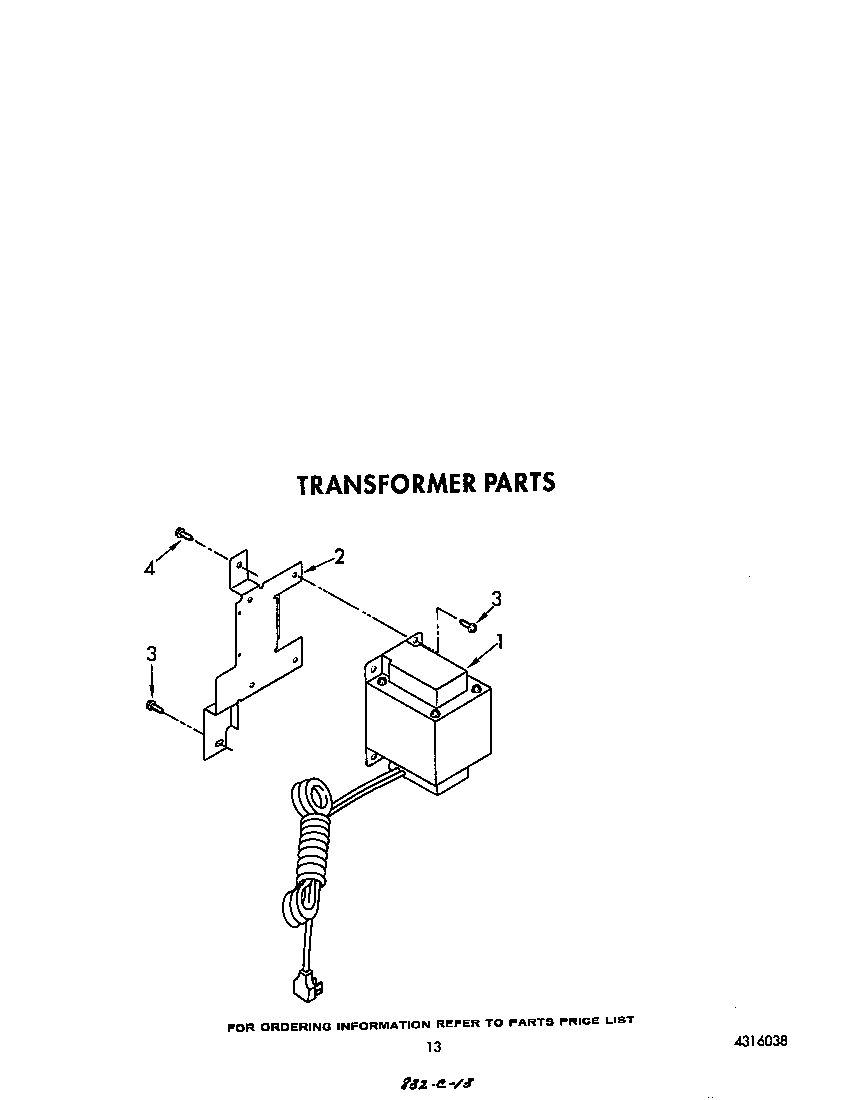 Whirlpool 3ED22DWXTW00 transformer diagram