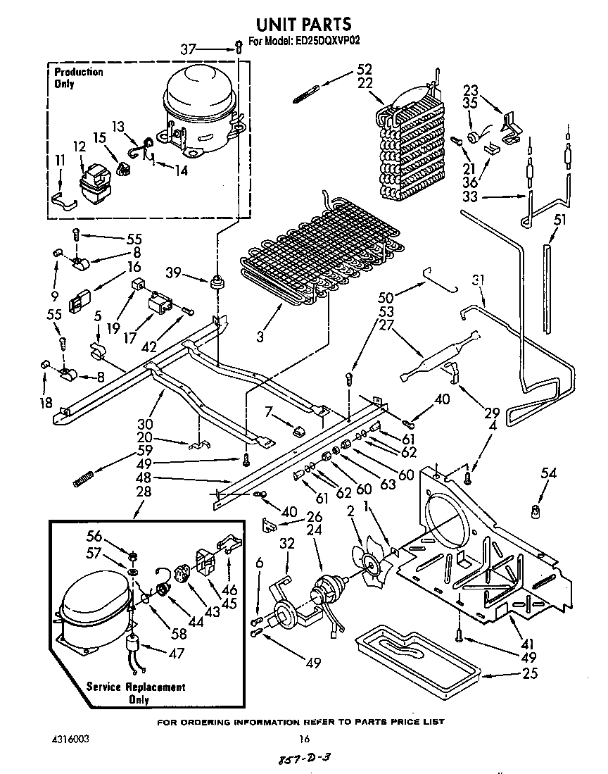 Whirlpool ED25DQXVP02 unit diagram