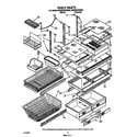 Whirlpool EB22DKXWW00 shelf diagram