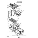 Whirlpool ET18AKXTW02 shelf diagram