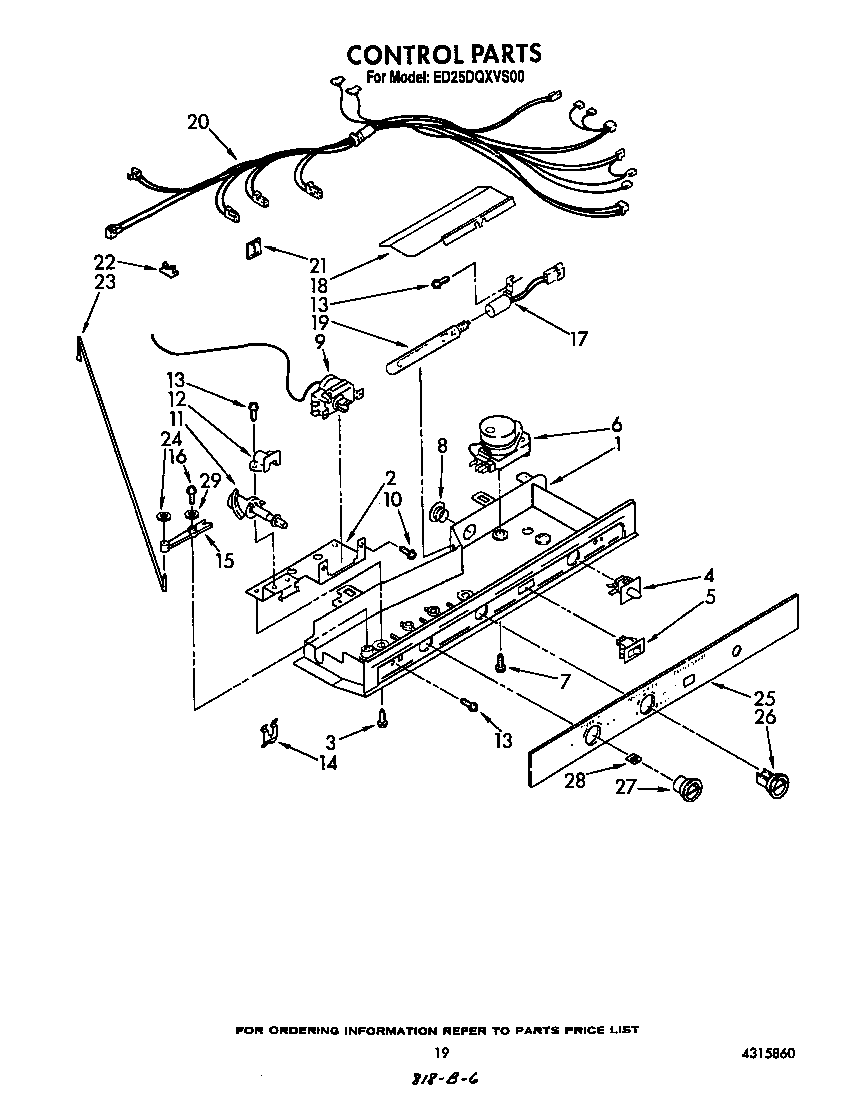 Whirlpool ED25DQXVS00 control diagram
