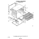Whirlpool SS313PSTT1 internal oven diagram