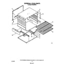 Whirlpool SF302EERW4 internal oven diagram