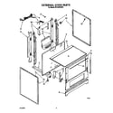 Whirlpool SF316PESW4 external oven diagram