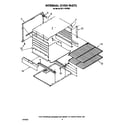 Whirlpool SF5140ERW6 internal oven diagram