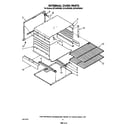 Whirlpool SF310PSRW4 internal oven diagram