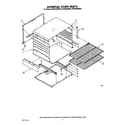 Whirlpool SF3004SRW2 internal oven diagram