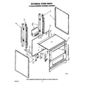 Whirlpool SF3000SRW3 external oven diagram