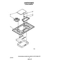 Whirlpool SC8536ERW1 cooktop parts diagram