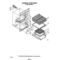 Whirlpool SB100PSR1 internal oven diagram