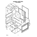 Whirlpool SM988PESW2 external oven diagram