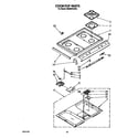 Whirlpool SM988PESW2 cooktop diagram