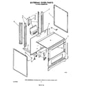 Whirlpool SM958PESW1 external oven diagram