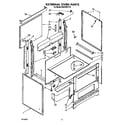 Whirlpool RS313PXTT0 external oven diagram