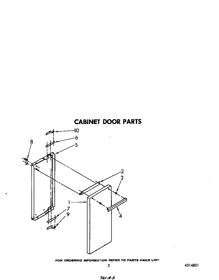Whirlpool SF514EERW3 cabinet diagram