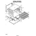 Whirlpool SF5340ERW2 internal oven diagram