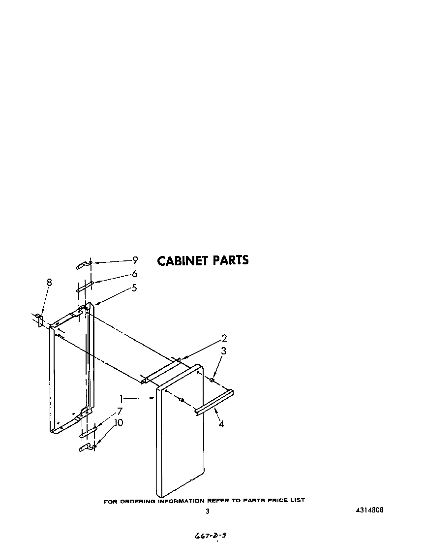 Whirlpool SF514ESRW2 cabinet diagram