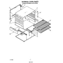 Whirlpool SF514ESRW2 internal oven diagram