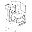 Whirlpool SF335EERW1 external oven diagram