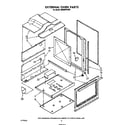 Whirlpool SM988PESW0 external oven diagram