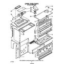 Whirlpool SM988PESW0 upper oven diagram
