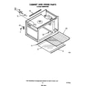 Whirlpool SM988PESW0 cabinet and hinge diagram