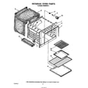 Whirlpool SS630PER1 internal oven diagram