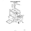 Whirlpool SM988PEPW2 cabinet and stirrer diagram