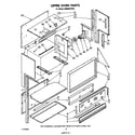 Whirlpool SM988PEPW1 upper oven diagram