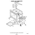 Whirlpool SM988PEPW1 cabinet and stirrer diagram