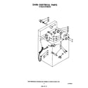 Whirlpool SF375BEPW2 oven electrical diagram
