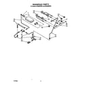 Whirlpool SF395BEPW1 manifold diagram