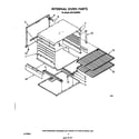 Whirlpool SF514ESRW0 internal oven diagram