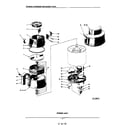 KitchenAid KCDB200S0 power unit diagram