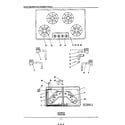 KitchenAid KGCG2240 burner parts diagram