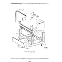 KitchenAid KDI21D frame and miscellaneous diagram