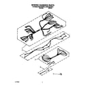 KitchenAid KEDC205YWH2 wiring harness diagram