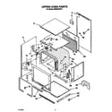 KitchenAid KEBS246YBL1 upper oven diagram