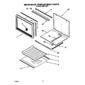 KitchenAid KEMI371XBL2 microwave compartment diagram