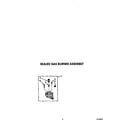 KitchenAid KGCT305XWH2 sealed gas burner diagram