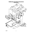 KitchenAid KGCT365TWH2 burner box, gas valves, and switches diagram