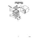 KitchenAid KEBI141YWH0 oven liner diagram