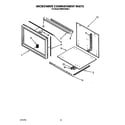 KitchenAid KEMS378XBL1 microwave compartment diagram